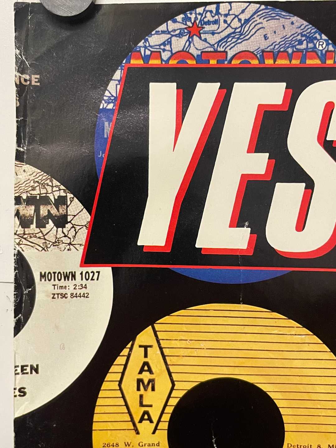 Motown - Yesterday, Today, Forever, vintage commemorative  poster, 1983