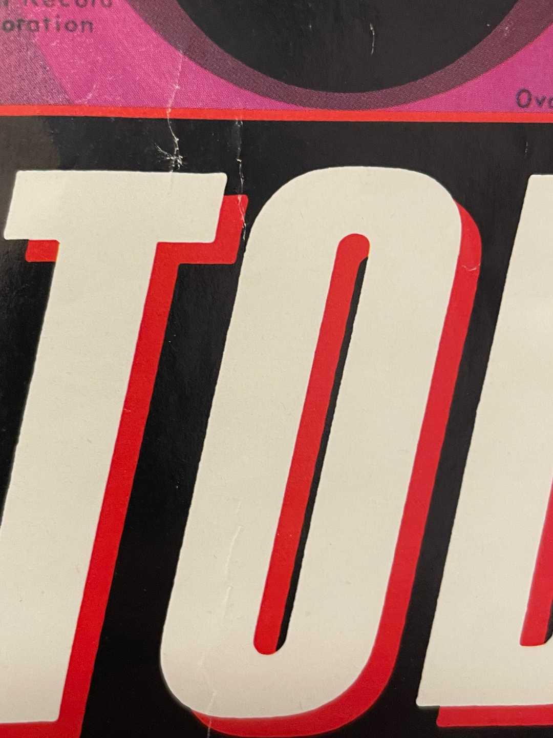 Motown - Yesterday, Today, Forever, vintage commemorative  poster, 1983