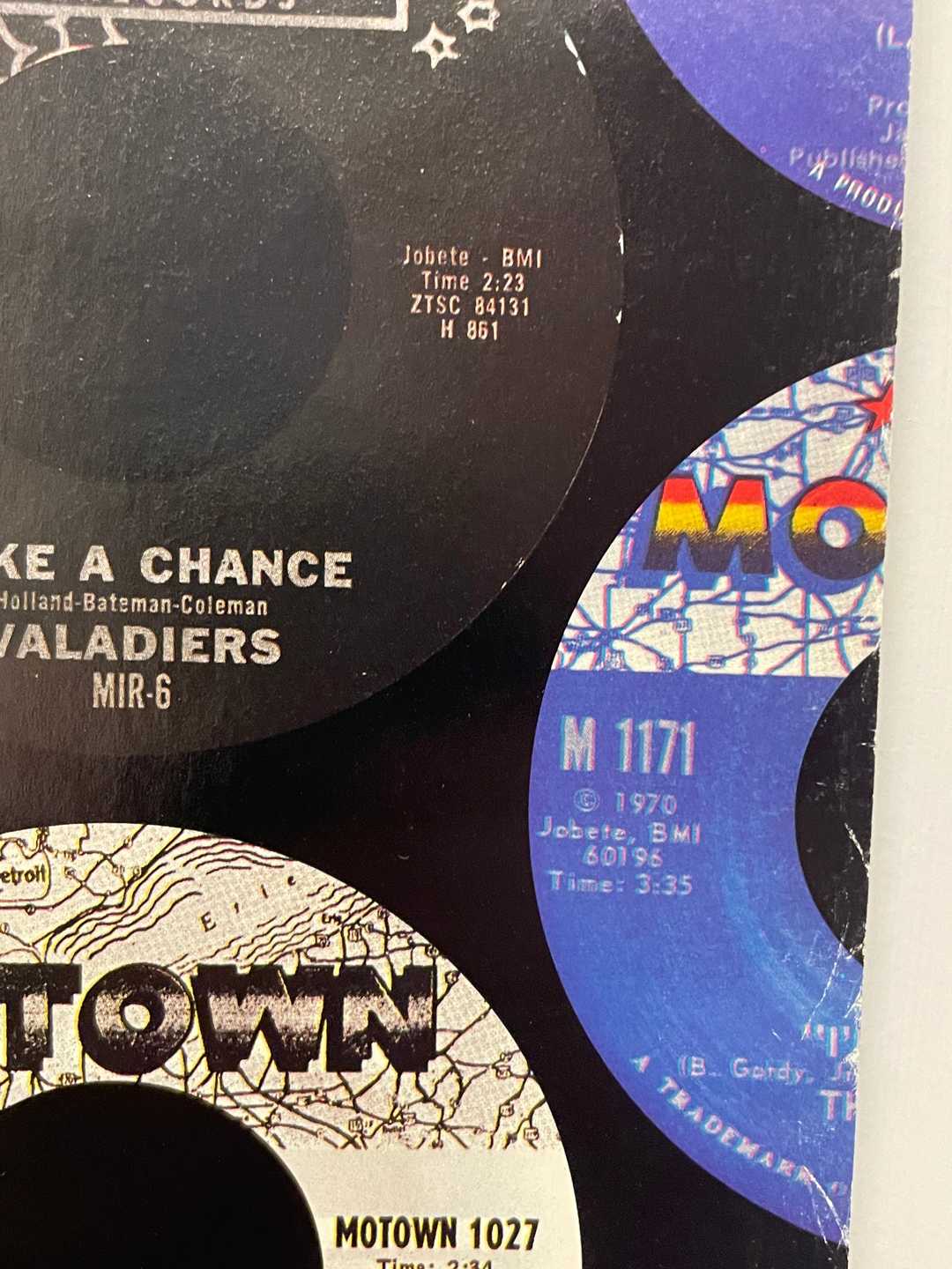 Motown - Yesterday, Today, Forever, vintage commemorative  poster, 1983