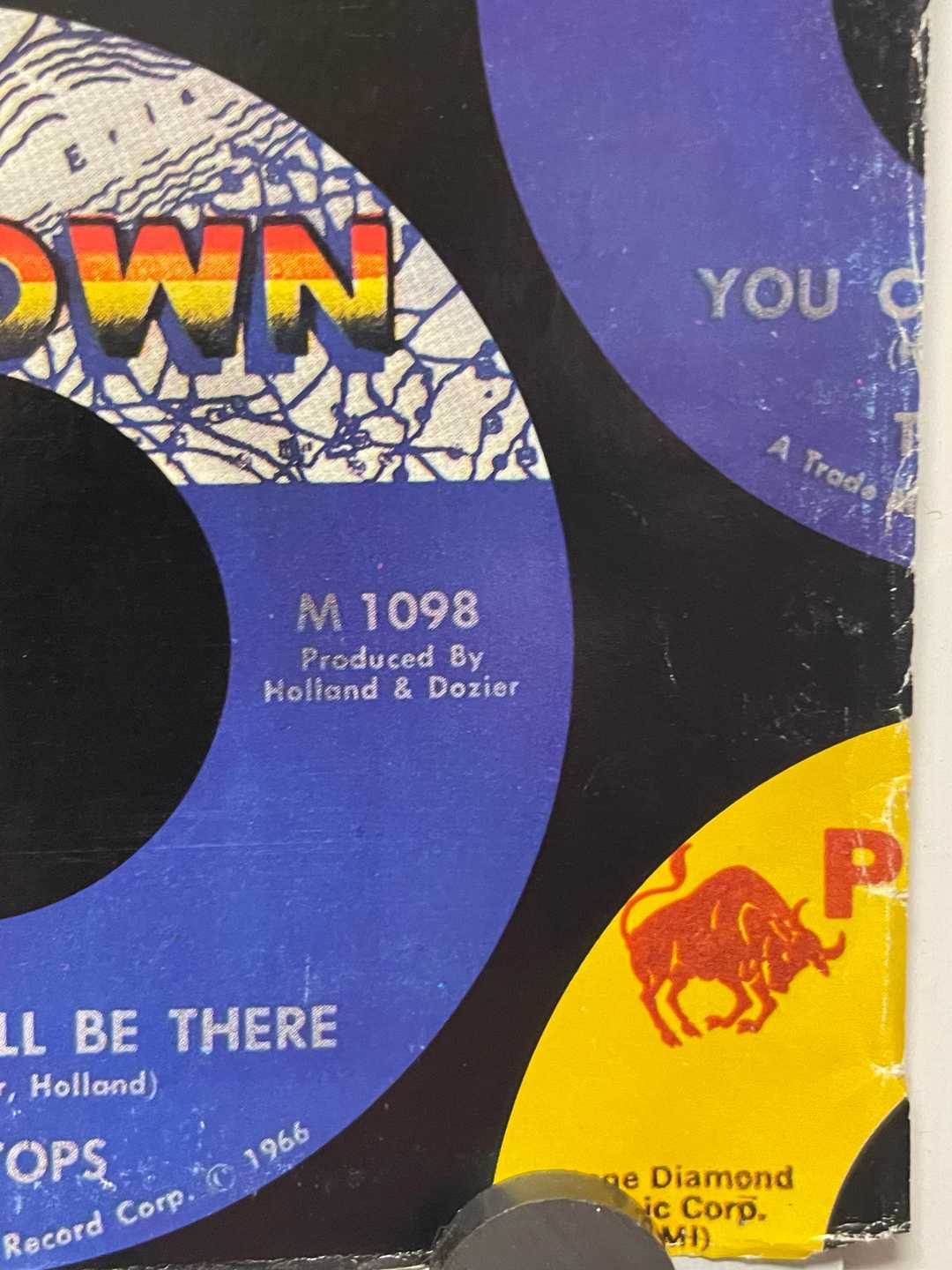 Motown - Yesterday, Today, Forever, vintage commemorative  poster, 1983