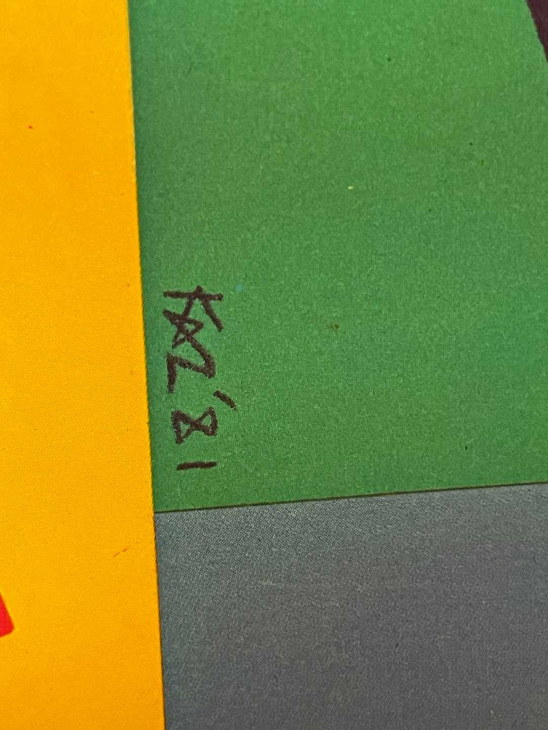 Very cool vintage Rolling Stones American Tour, 1981 concert poster