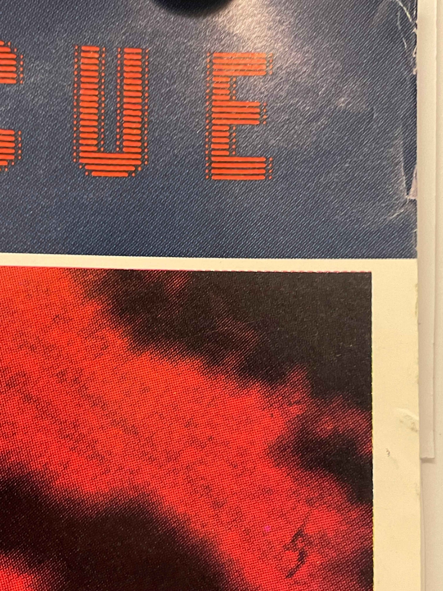 The Rolling Stones - Emotional Rescue, 2-sided promo music poster, 1980