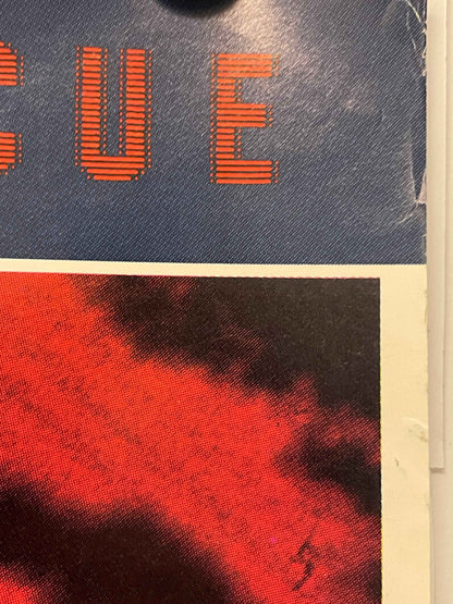 The Rolling Stones - Emotional Rescue, 2-sided promo music poster, 1980 - HAPPIEST KID FINDS - Museum-quality antique and vintage posters, original art, preservation and restoration