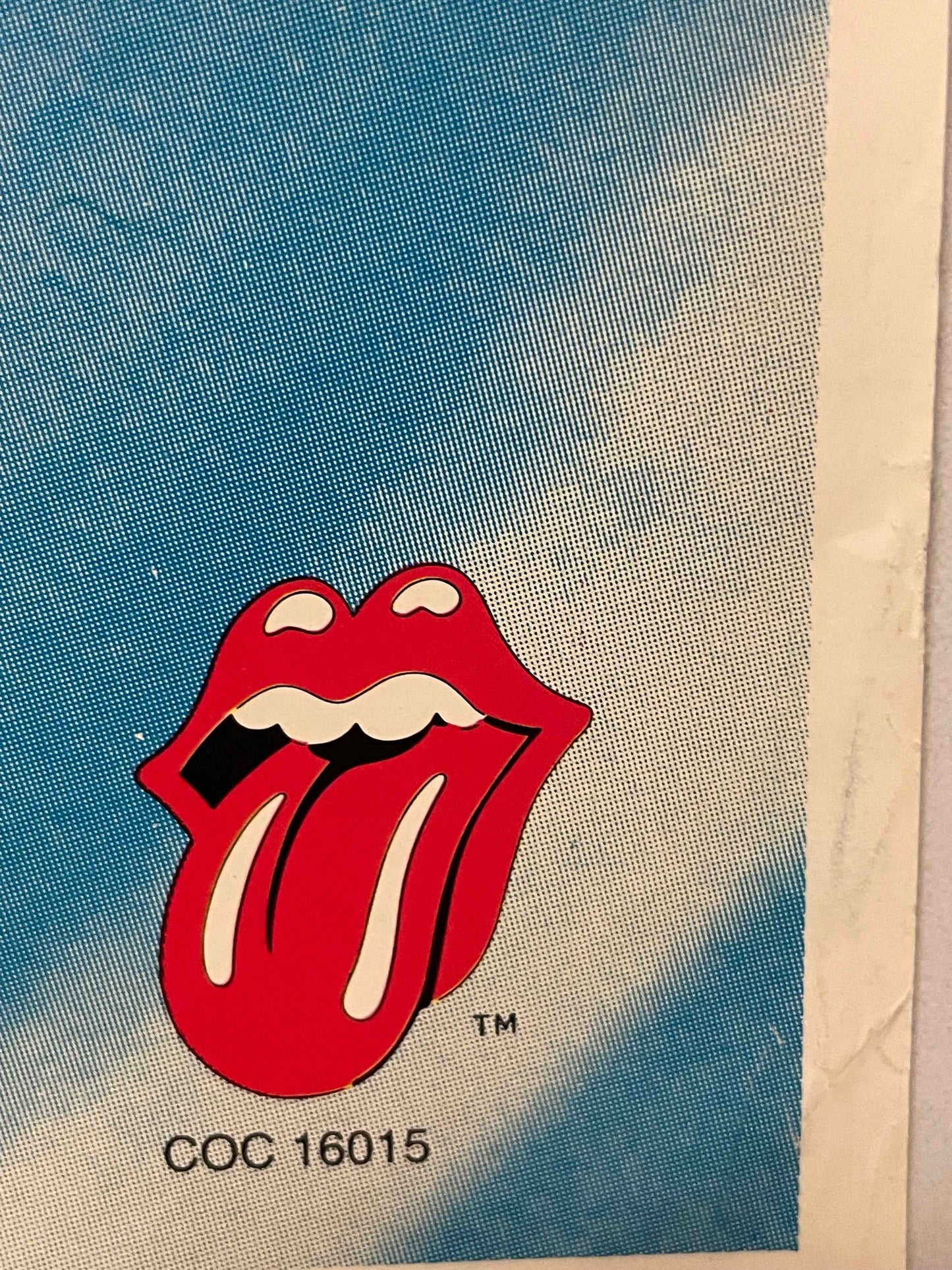 The Rolling Stones - Emotional Rescue, 2-sided promo music poster, 1980
