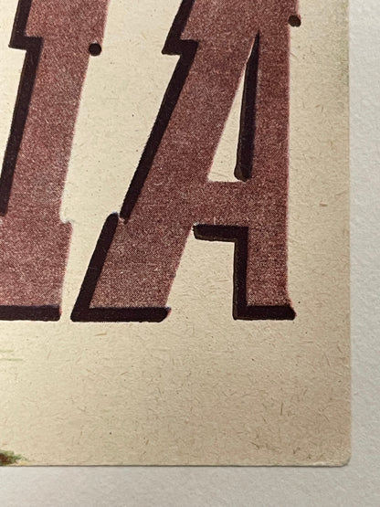 rare antique Italian travel lithograph, ITALIA, September 1937 - HAPPIEST KID FINDS - Museum-quality antique and vintage posters, original art, preservation and restoration