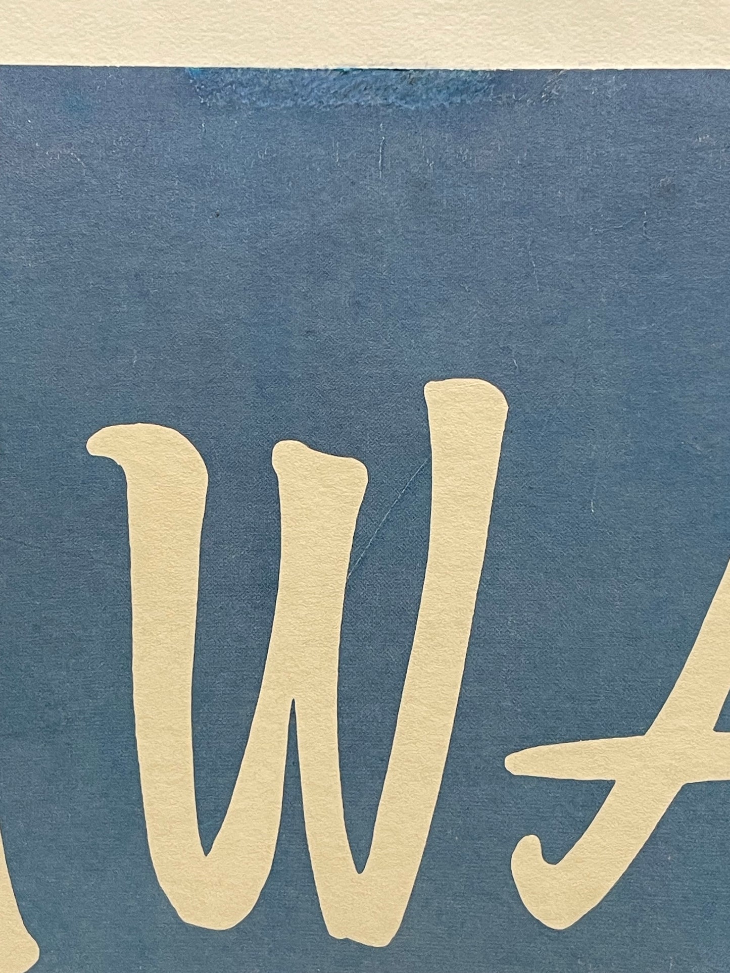 Hawaii - Sunset Beach, vintage offset lithograph travel surfing poster, c.1966 - HAPPIEST KID FINDS - Museum-quality antique and vintage posters, original art, preservation and restoration