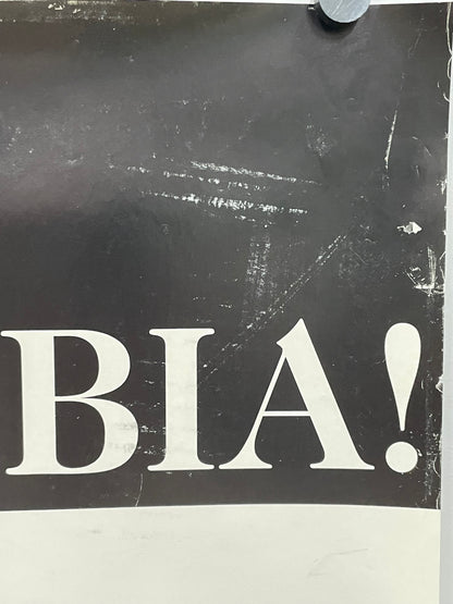 Vintage Political Artwork: 'Holy Homophobia!' Special Poster Designed  and Hand-signed by Artist Robbie Conal, 1990" - HAPPIEST KID FINDS - Museum-quality antique and vintage posters, original art, preservation and restoration