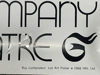 Stunning 1968 Art Deco-Inspired Poster 'Merton of the Movies' by Pop Artist Roy Lichtenstein - HAPPIEST KID FINDS - Museum-quality antique and vintage posters, original art, preservation and restoration