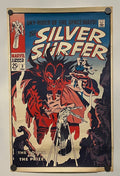 Silver Surfer Jim Steranko Original Vintage Marvel Promo Poster c.1970 | Happiest Kid Finds Happiest Kid Finds