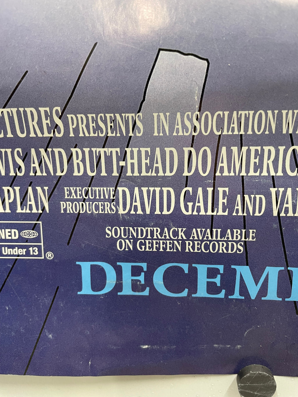 Beavis and Butt-Head Do America: Vintage Double-Sided Advance Film Poster, 1996 - HAPPIEST KID FINDS - Museum-quality antique and vintage posters, original art, preservation and restoration