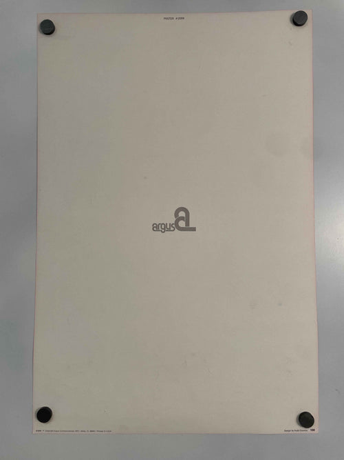 I Care, Argus Communications Motivational Poster 1975, designed by Russ Coombs #2059