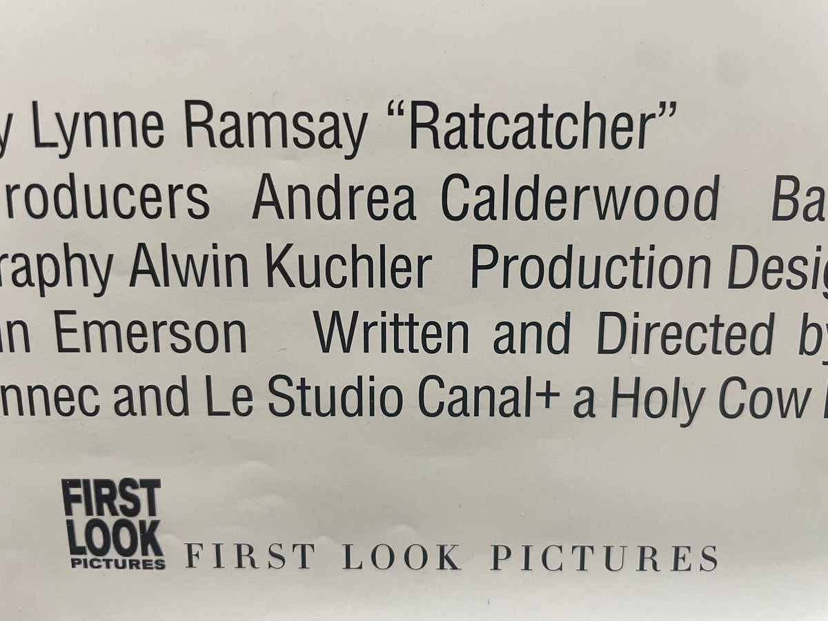 original and vintage film poster, Ratcatcher, one-sided US one-sheet rolled, 1999 - HAPPIEST KID FINDS - Museum-quality antique and vintage posters, original art, preservation and restoration