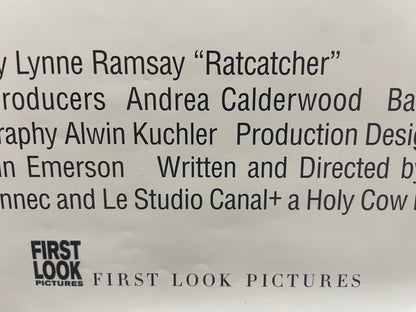 original and vintage film poster, Ratcatcher, one-sided US one-sheet rolled, 1999 - HAPPIEST KID FINDS - Museum-quality antique and vintage posters, original art, preservation and restoration