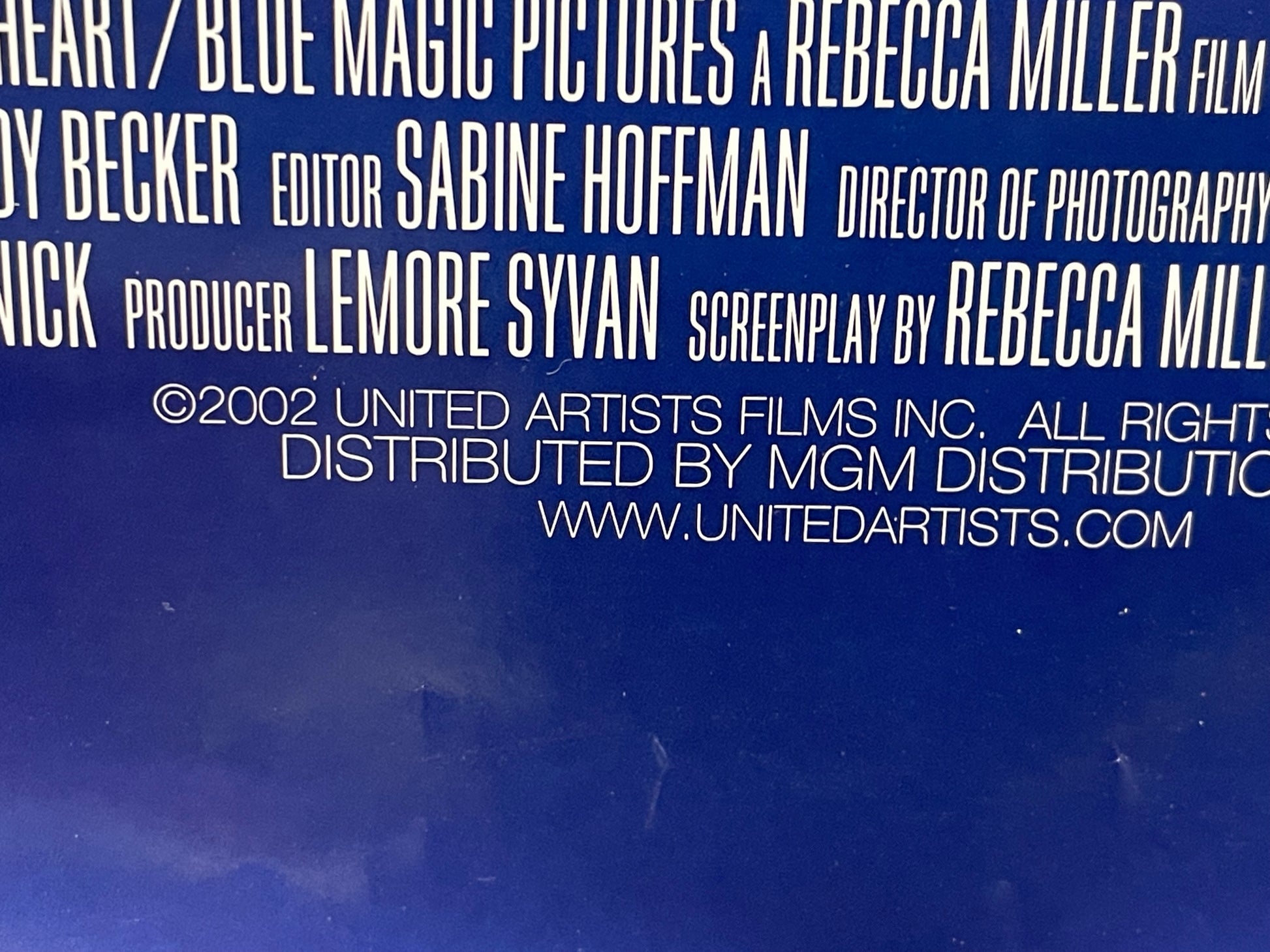 rolled, Personal Velocity, original double-sided one-sheet film poster, 2002 - HAPPIEST KID FINDS - Museum-quality antique and vintage posters, original art, preservation and restoration