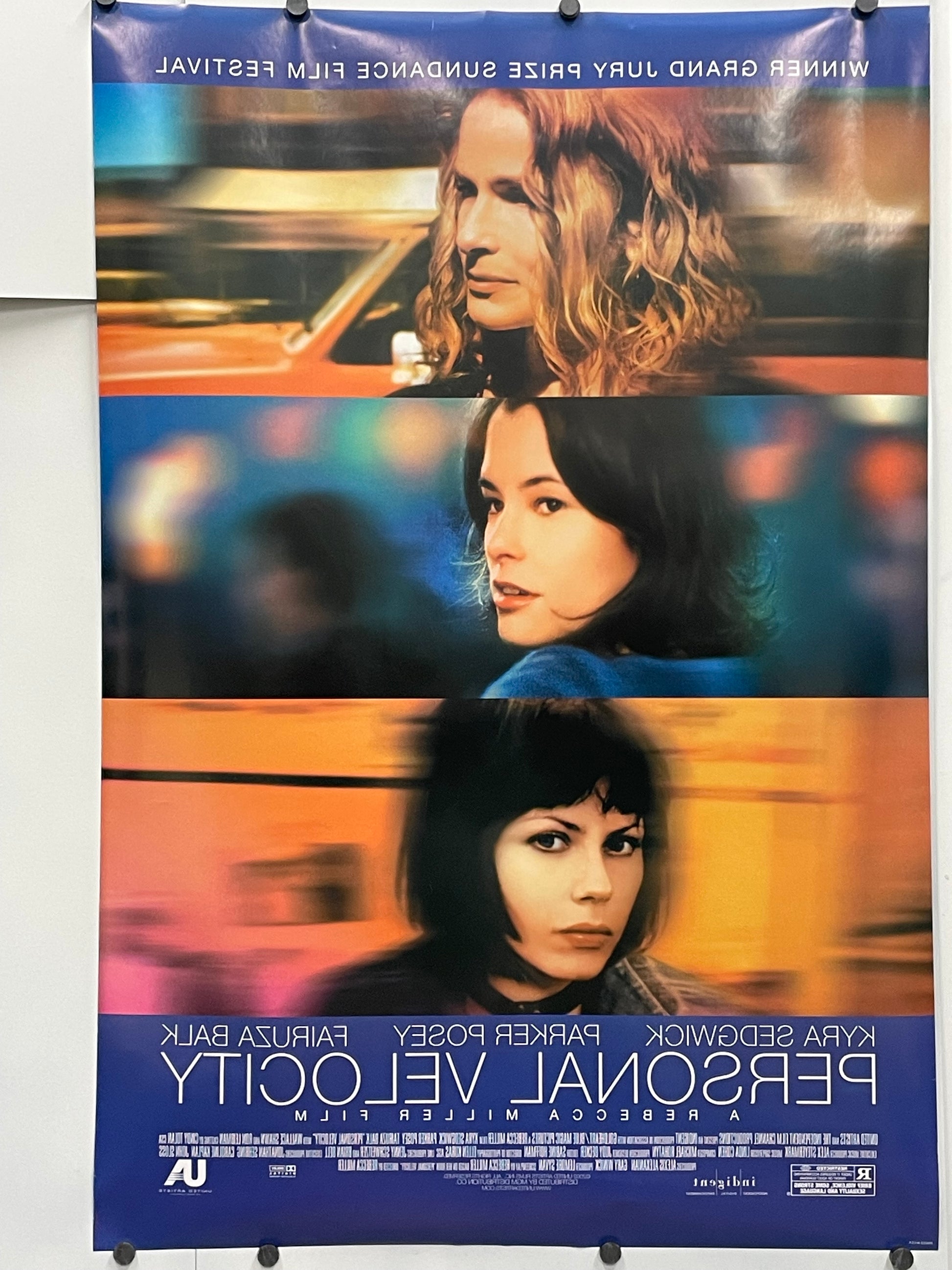 rolled, Personal Velocity, original double-sided one-sheet film poster, 2002 - HAPPIEST KID FINDS - Museum-quality antique and vintage posters, original art, preservation and restoration