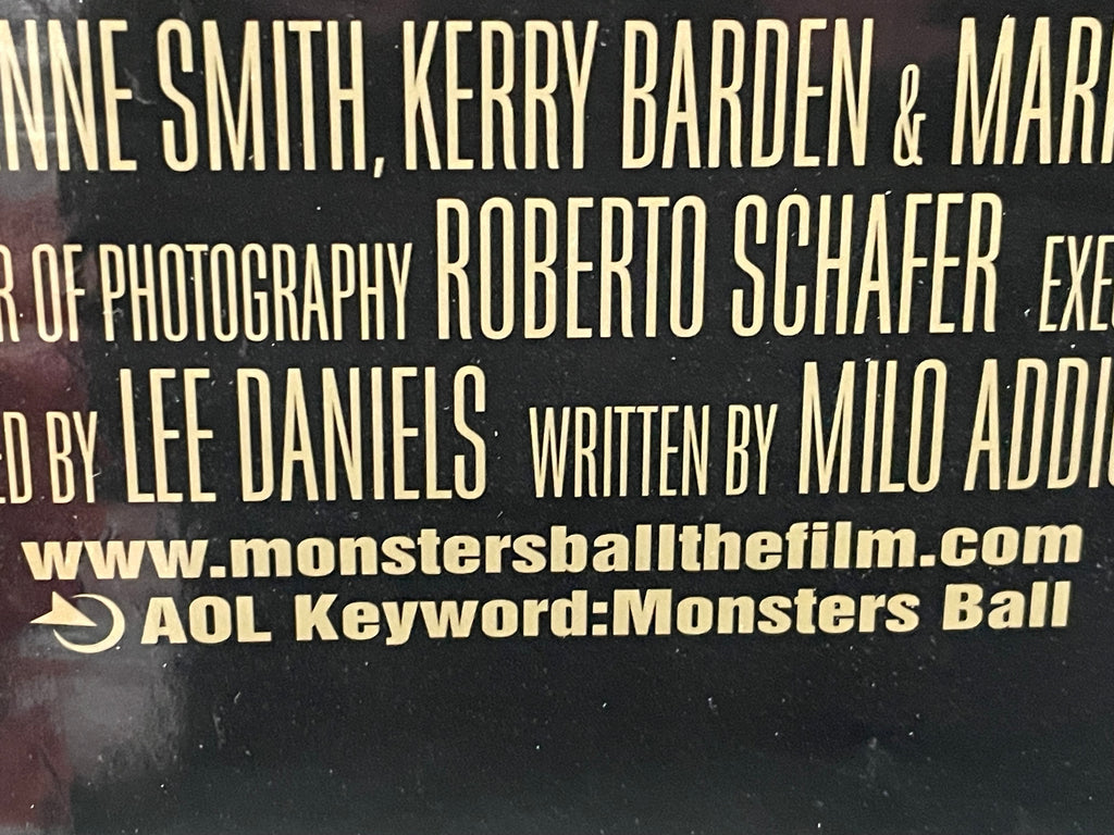 Monster’s Ball,  (double-sided) rolled original one-sheet film poster, 2001 - HAPPIEST KID FINDS - Museum-quality antique and vintage posters, original art, preservation and restoration