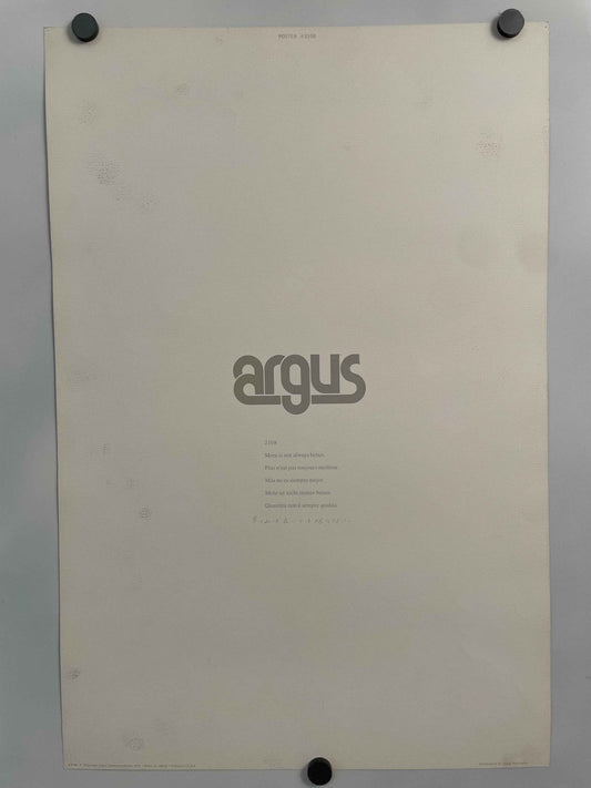 More Is Not Always Better Argus Communications Motivational Poster, 1975 by Dave Povilaitis