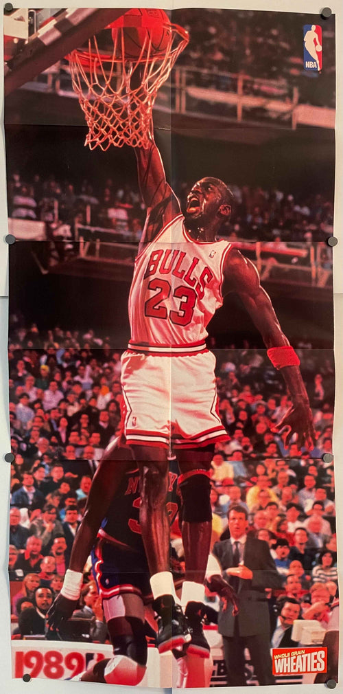 Michael Jordan Wheaties Vintage Poster Set of Three 1989 | Happiest Kid Finds