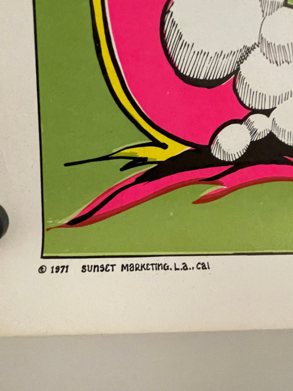 Surf's Up Alligator Original Vintage Poster 1971 | Happiest Kid Finds Happiest Kid Finds