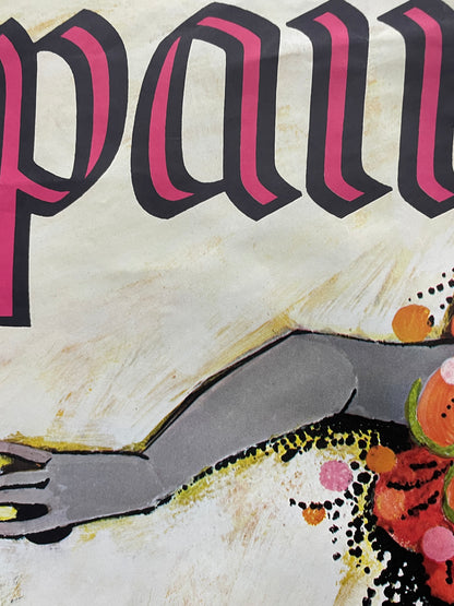 vintage airline travel poster, Spain - Fly TWA, by David Klein, 1962 - HAPPIEST KID FINDS - Museum-quality antique and vintage posters, original art, preservation and restoration