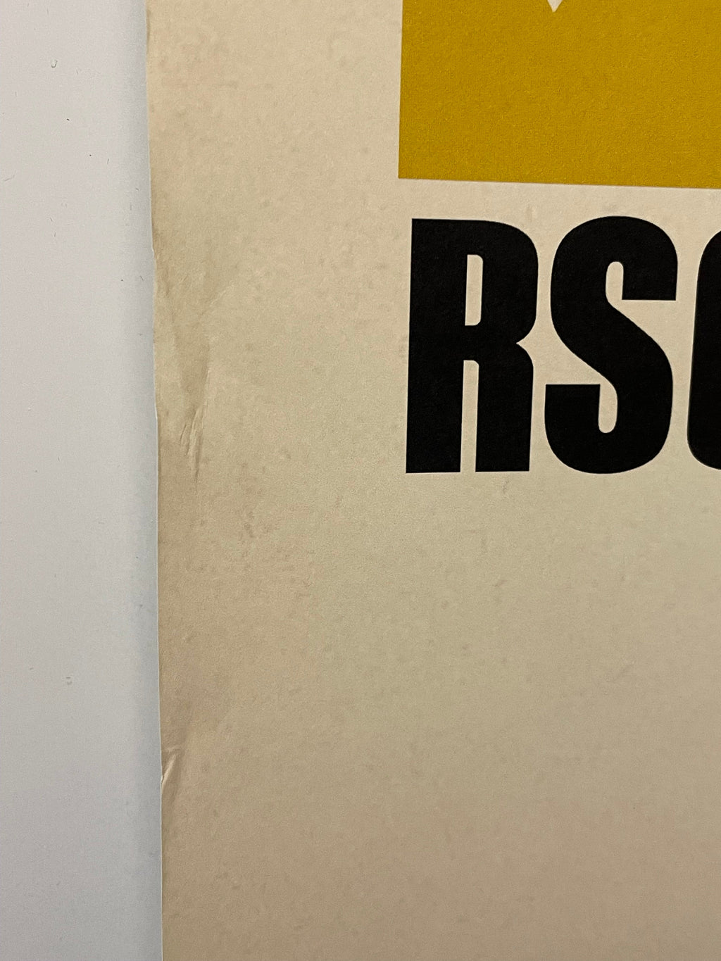 Porsche RS60 Was. Is. Will Be. Original Showroom Poster 2008 | Happiest Kid Finds Happiest Kid Finds