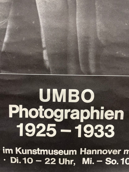 rare and vintage Umbo Photographien 1925-1933, Spectrum Photogalerie im Kunstmuseum Hannover Mit Sammlung Sprengel, exhibition poster, 1979 - HAPPIEST KID FINDS - Museum-quality antique and vintage posters, original art, preservation and restoration