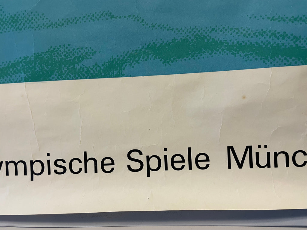 Olympische Spiele München Munich Olympics Kita Vintage Poster 1972 | Happiest Kid Finds Happiest Kid Finds