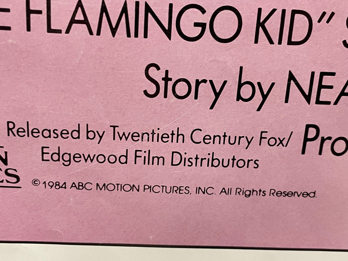 vintage The Flamingo Kid, US one-sheet film poster, 1984 - HAPPIEST KID FINDS - Museum-quality antique and vintage posters, original art, preservation and restoration