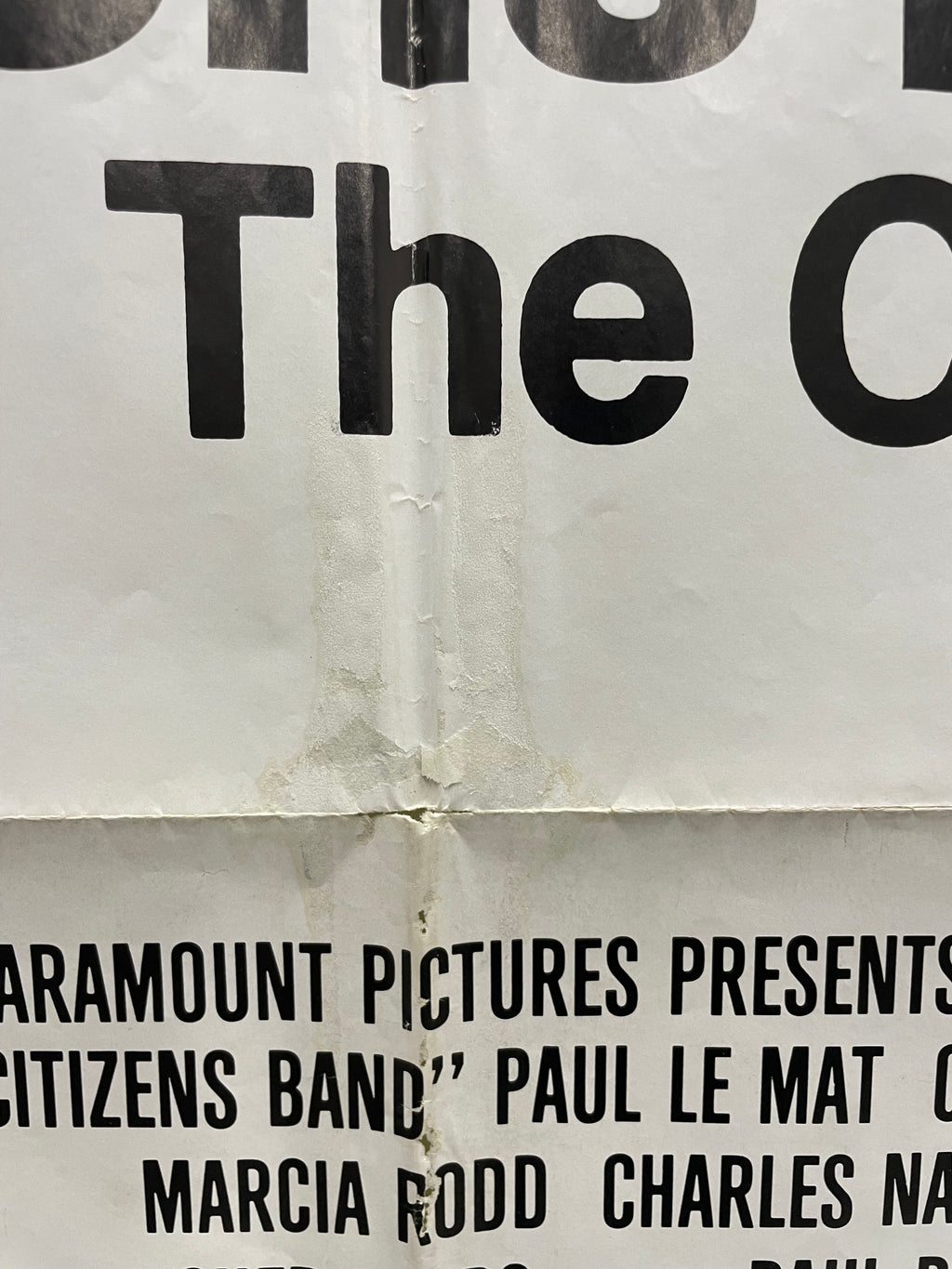 Citizens Band vintage US one-sheet film poster, 1977 - HAPPIEST KID FINDS - Museum-quality antique and vintage posters, original art, preservation and restoration