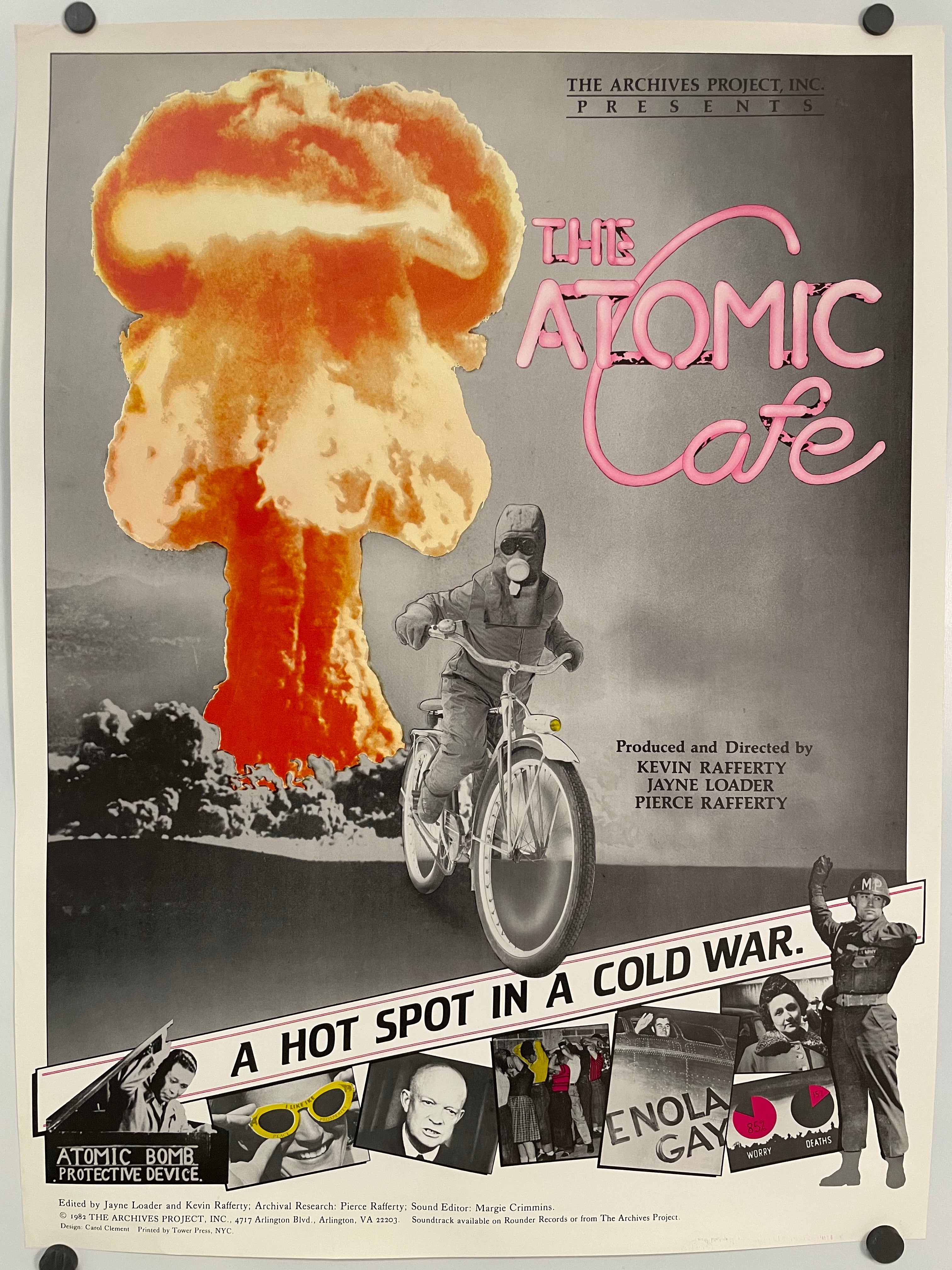 The Atomic Cafe Vintage Documentary Poster 1982 | Happiest Kid Finds Happiest Kid Finds