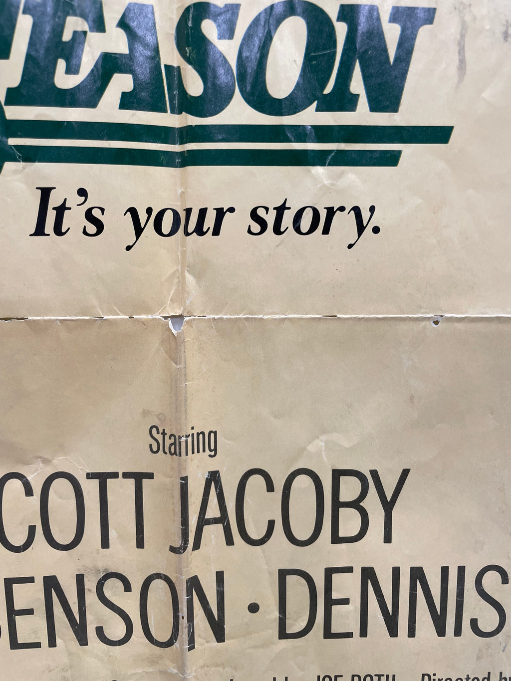 vintage and original, Our Winning Season, US one-sheet film poster, 1978 - HAPPIEST KID FINDS - Museum-quality antique and vintage posters, original art, preservation and restoration
