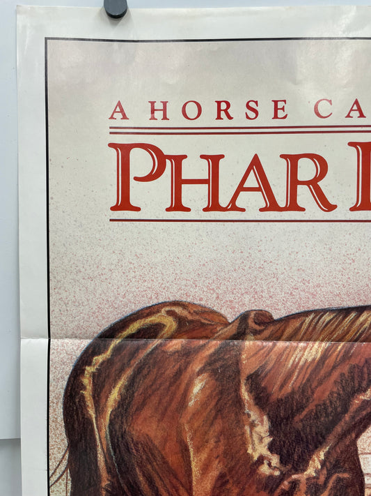vintage and original, A Horse Called PHAR LAP, US one-sheet film poster, 1984 - HAPPIEST KID FINDS - Museum-quality antique and vintage posters, original art, preservation and restoration