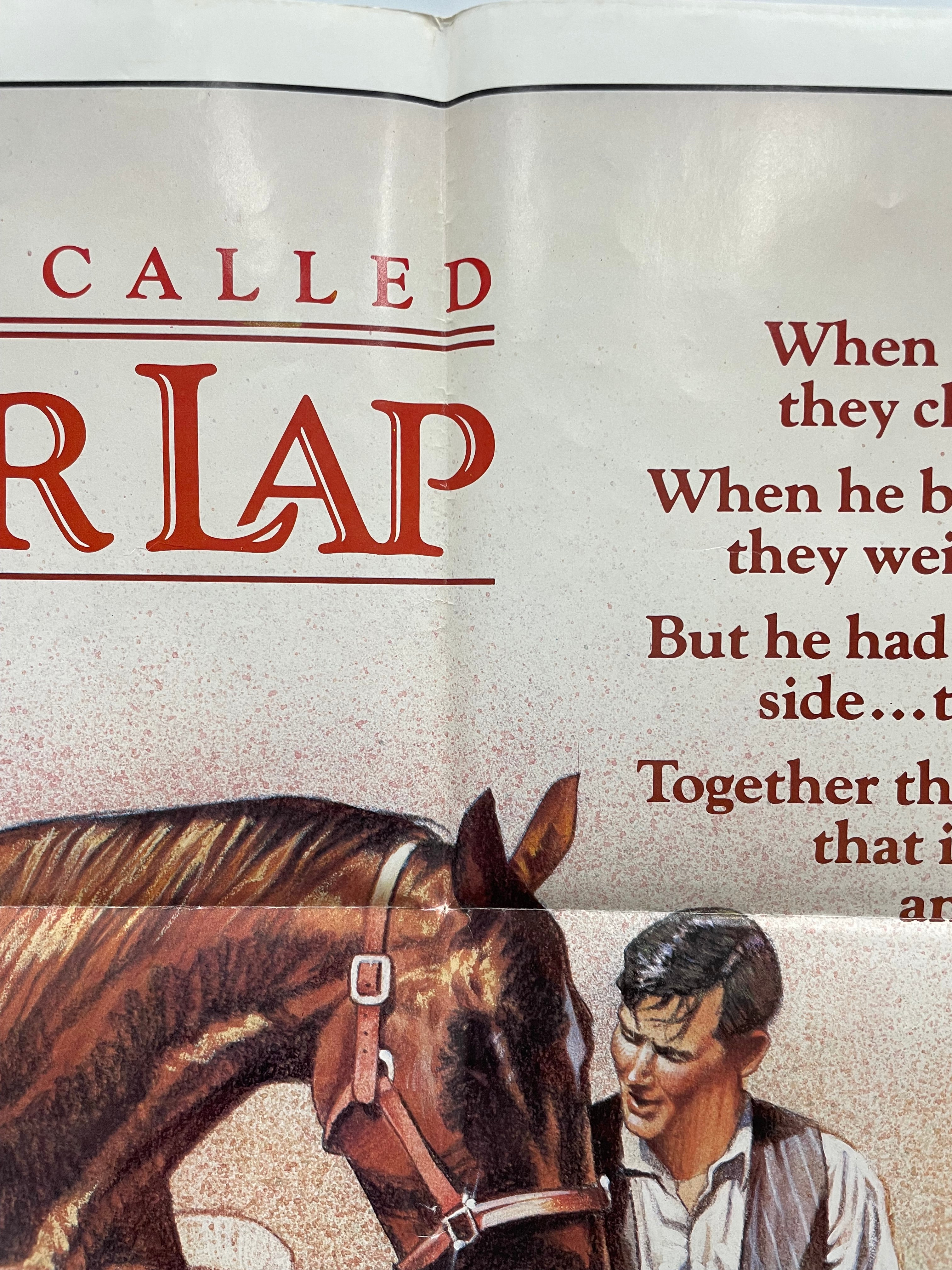 vintage and original, A Horse Called PHAR LAP, US one-sheet film poster, 1984 - HAPPIEST KID FINDS - Museum-quality antique and vintage posters, original art, preservation and restoration