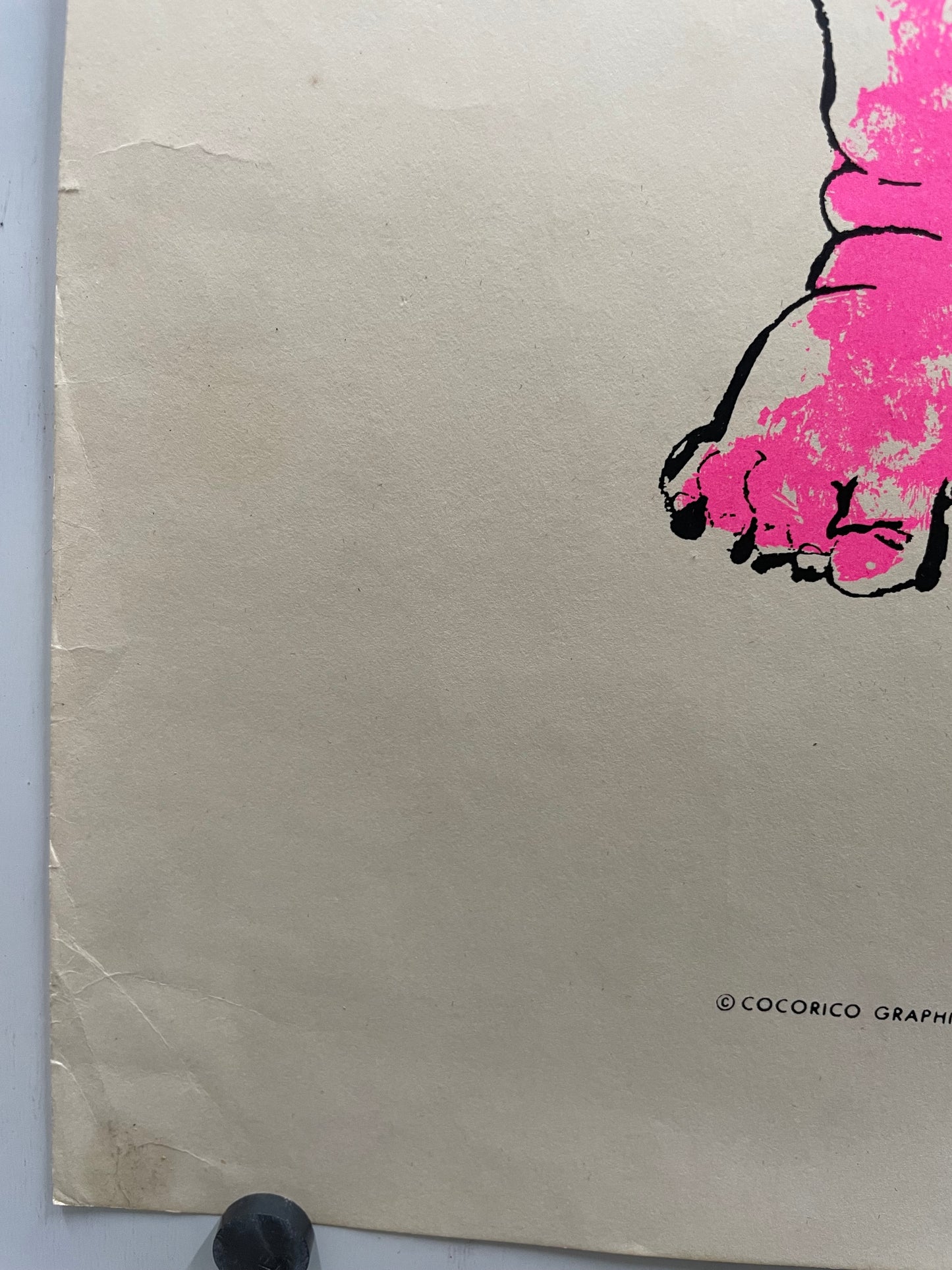 Radical and rare, PISS ON WAR, vintage anti-war poster by D’Ambrosi, c.1969