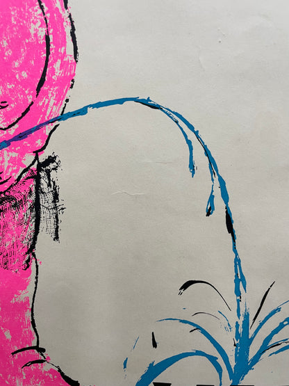 Radical and rare, PISS ON WAR, vintage anti-war poster by D’Ambrosi, c.1969