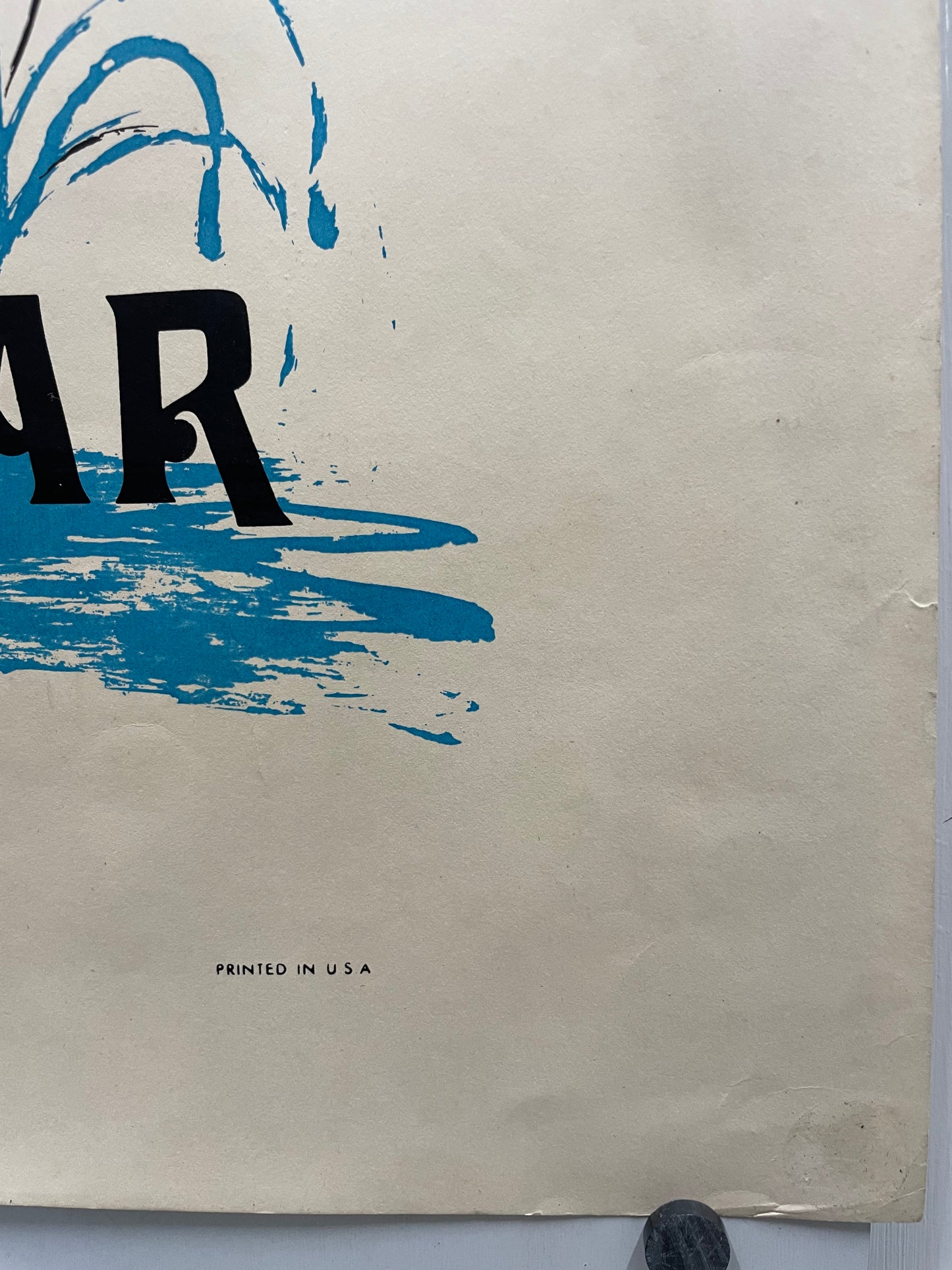 Radical and rare, PISS ON WAR, vintage anti-war poster by D’Ambrosi, c.1969