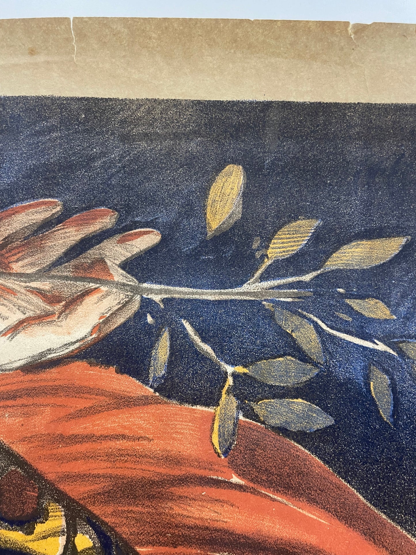 antique, 3e Emprunt de la Défense Nationale, lithographic French WW1 poster, 1917