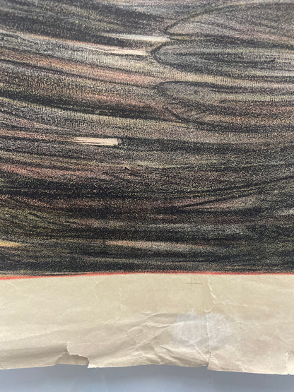 antique, Credit Lyonnais - Souscrivez av 4. Emprunt Nationale, lithographic French WW1 poster, c.1918