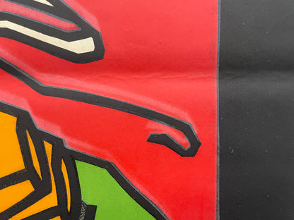 antique, La Bougie Colin - Fouette le Moteur, lithographic poster, c.1930