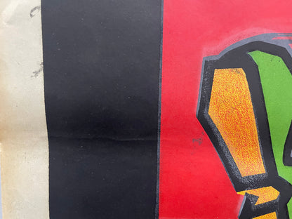 antique, La Bougie Colin - Fouette le Moteur, lithographic poster, c.1930