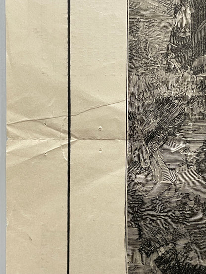 antique, A Japanese Fantasy, engraving from a Harper’s Bazar publication, 1884