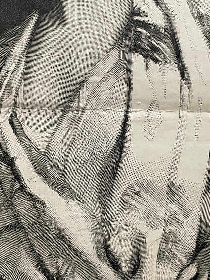 antique, A Japanese Fantasy, engraving from a Harper’s Bazar publication, 1884