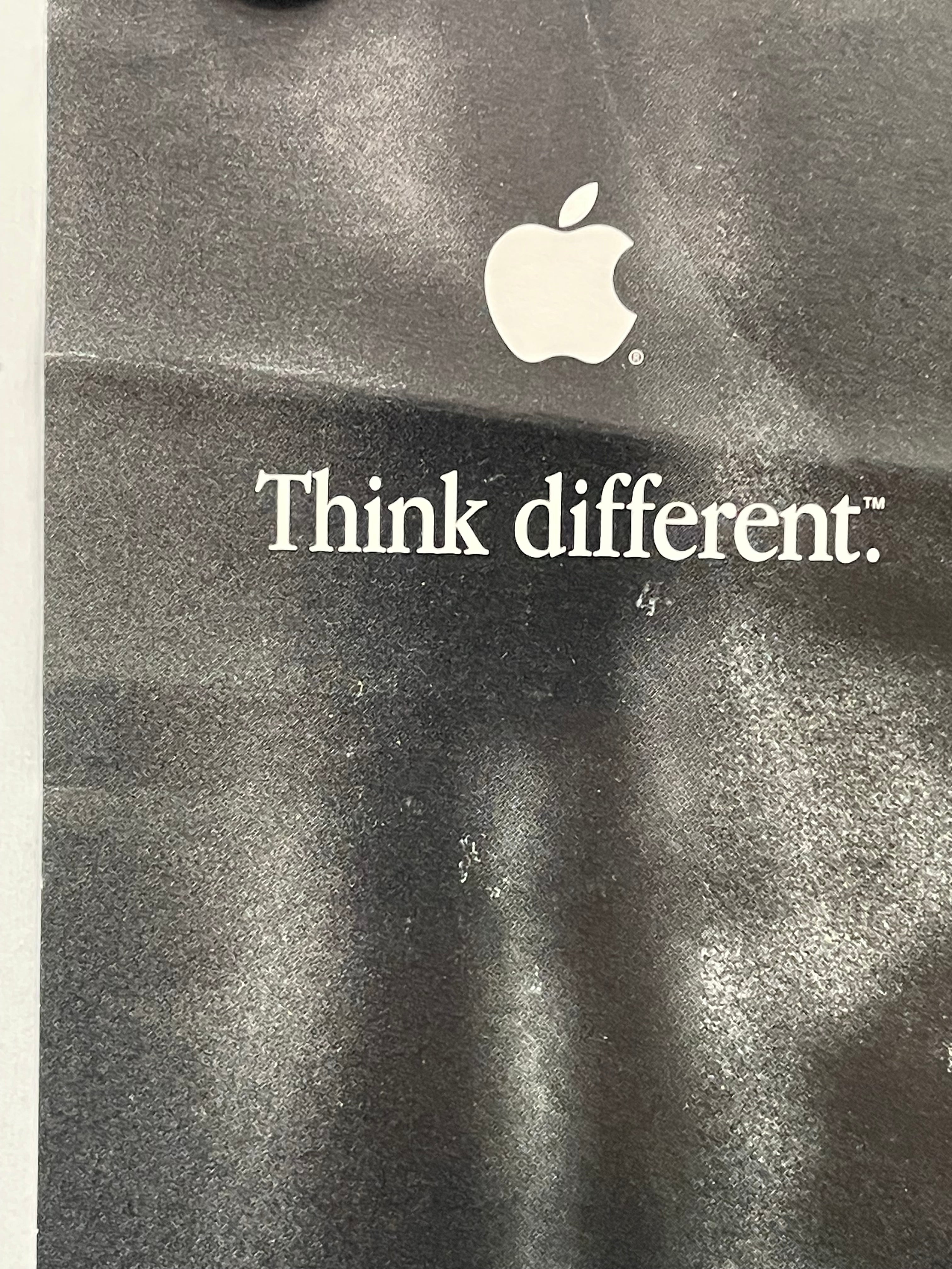 Apple ‘Think Different Genius’ Pablo Picasso, offset lithographic poster from the Educators Set, 2000 - HAPPIEST KID FINDS - Museum-quality antique and vintage posters, original art, preservation and restoration