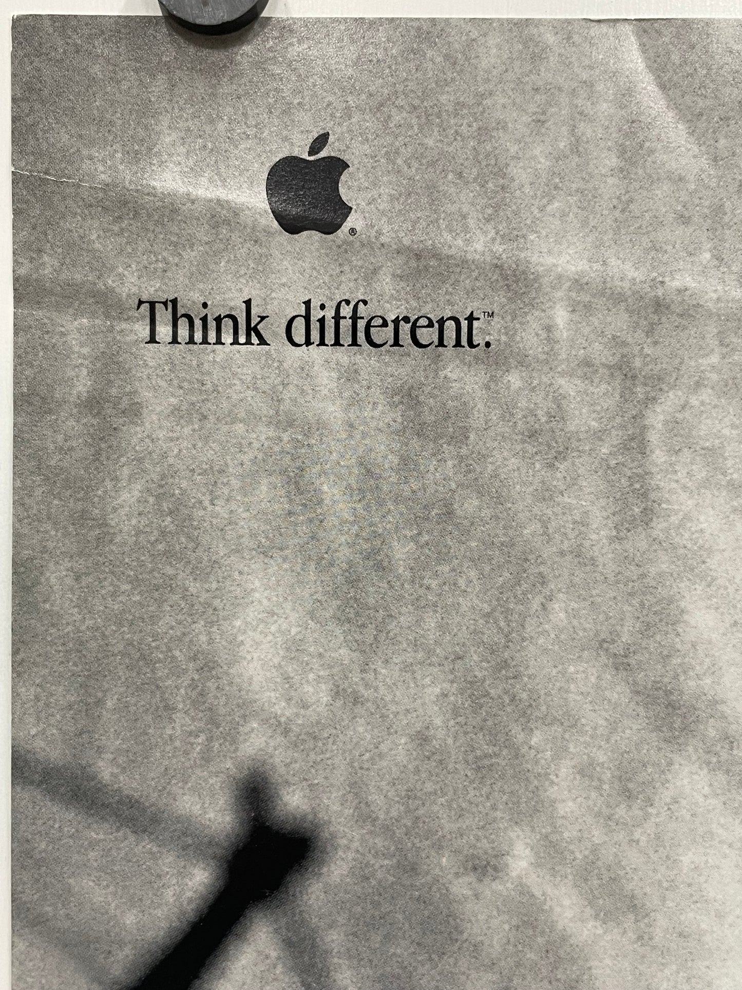 Apple ‘Think Different’ Mahatma Gandhi, offset lithographic poster from the Educators Set, 2000