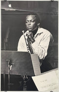 Apple ‘Think Different’ Miles Davis ("Improvisor") offset lithographic poster from the Educators Set