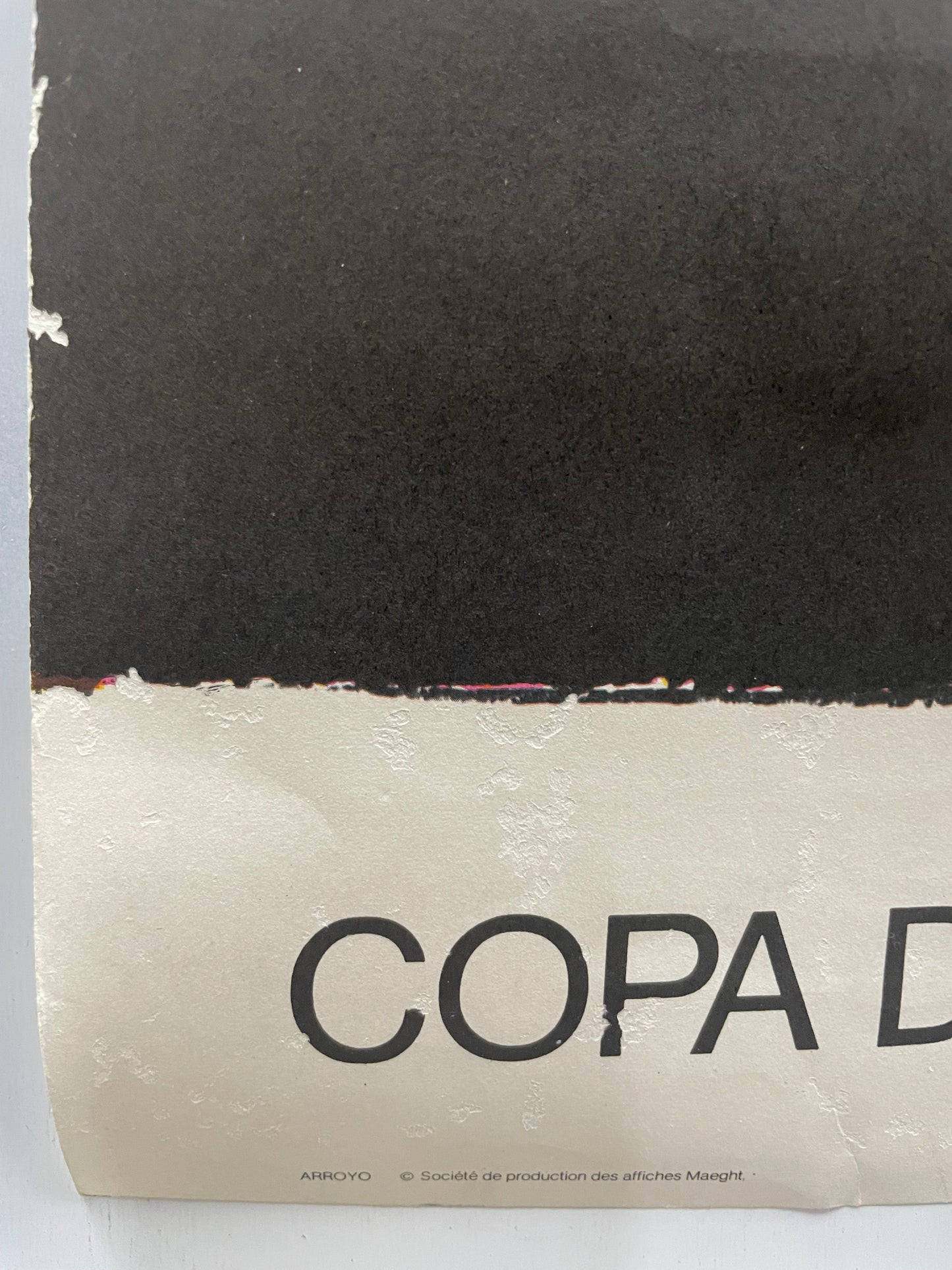 vintage, Copa del Mundo de Futbol - España 82, off-set lithographic sports poster by Arroyo - HAPPIEST KID FINDS - Museum-quality antique and vintage posters, original art, preservation and restoration