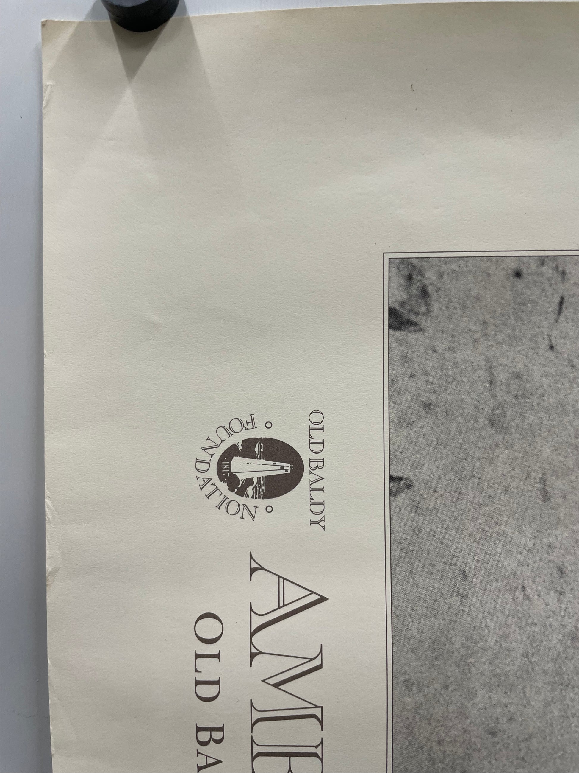 original and vintage, America’s Lighthouses  - Old Baldy Foundation, exhibition poster, North Carolina, c.2017 - HAPPIEST KID FINDS - Museum-quality antique and vintage posters, original art, preservation and restoration