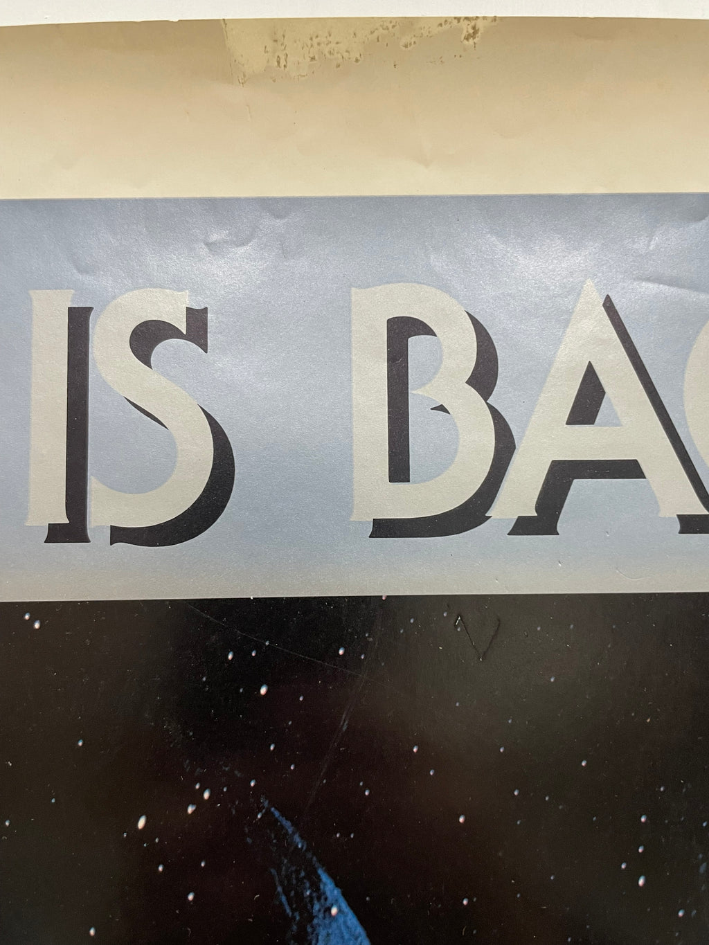 authentic and vintage, Star Wars - The Original is Back (Re-Release), sci-fi film poster, 1982 - HAPPIEST KID FINDS - Museum-quality antique and vintage posters, original art, preservation and restoration