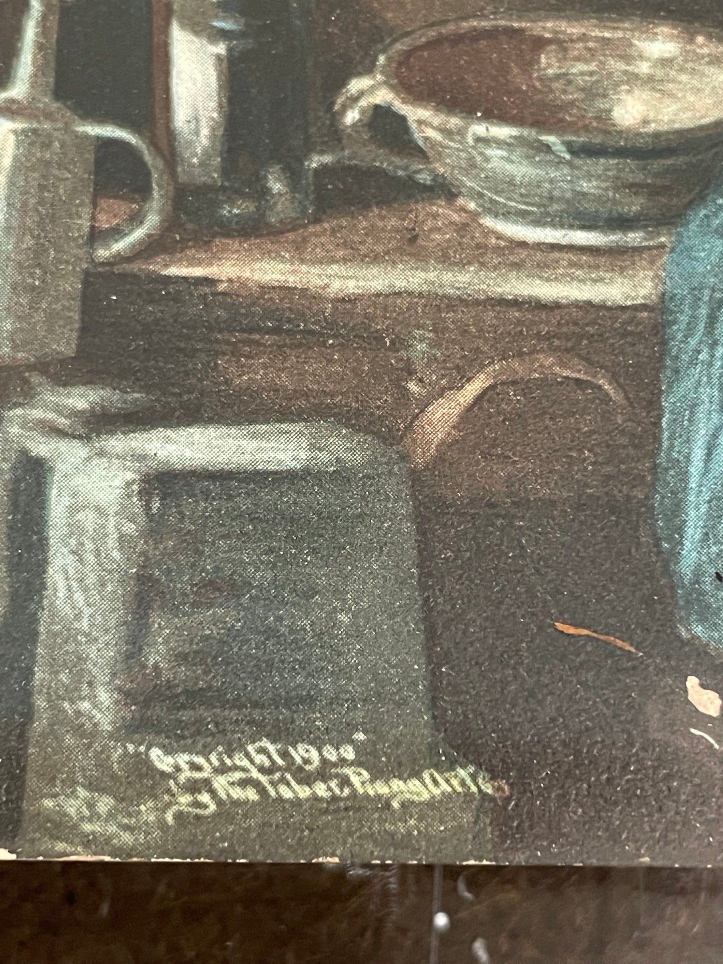 one-of-a-kind framed antique, Wohl BeKomms - A New Vintage, offset-lithograph of brewer, c.1903 - HAPPIEST KID FINDS - Museum-quality antique and vintage posters, original art, preservation and restoration