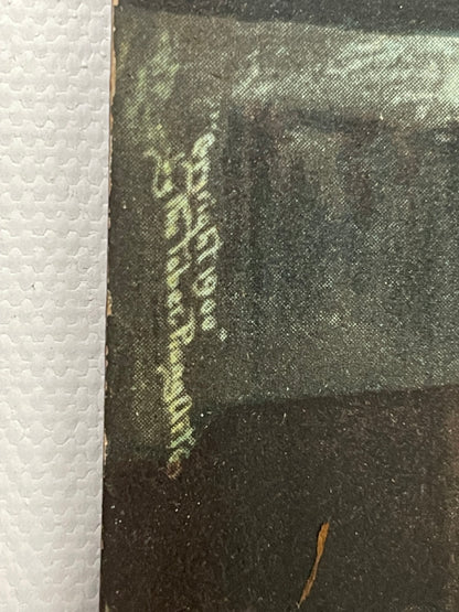 one-of-a-kind framed antique, Wohl BeKomms - A New Vintage, offset-lithograph of brewer, c.1903 - HAPPIEST KID FINDS - Museum-quality antique and vintage posters, original art, preservation and restoration